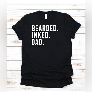 “Bearded Inked Dad” Father’s Day Graphic Tee